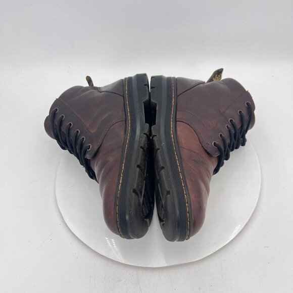 Dr. Martens Bonny Leather Men Size 10 Dark Brown Round Toe Ankle Chukka Boot - Picture 8 of 12